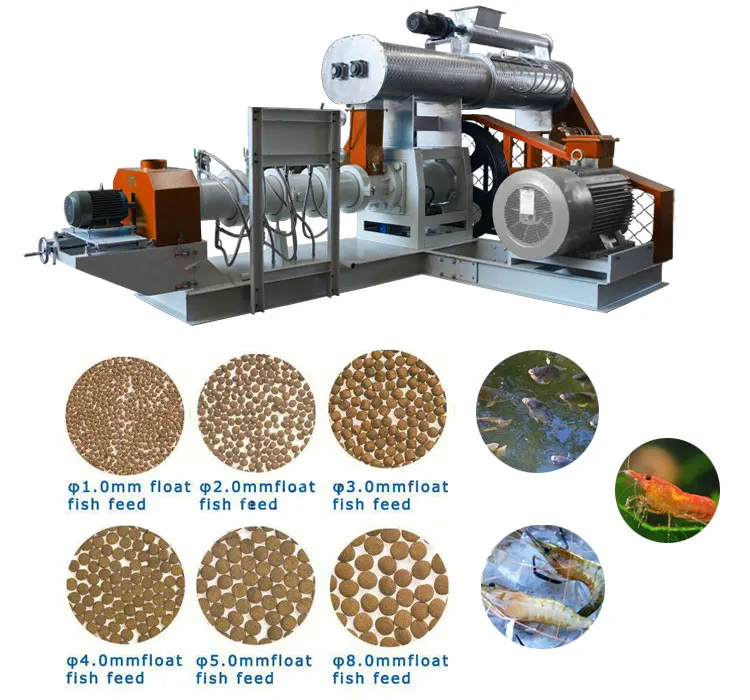 Dsp Wet Type Floating Fish Feed Extruder Machine Price Buy Fish Feed
