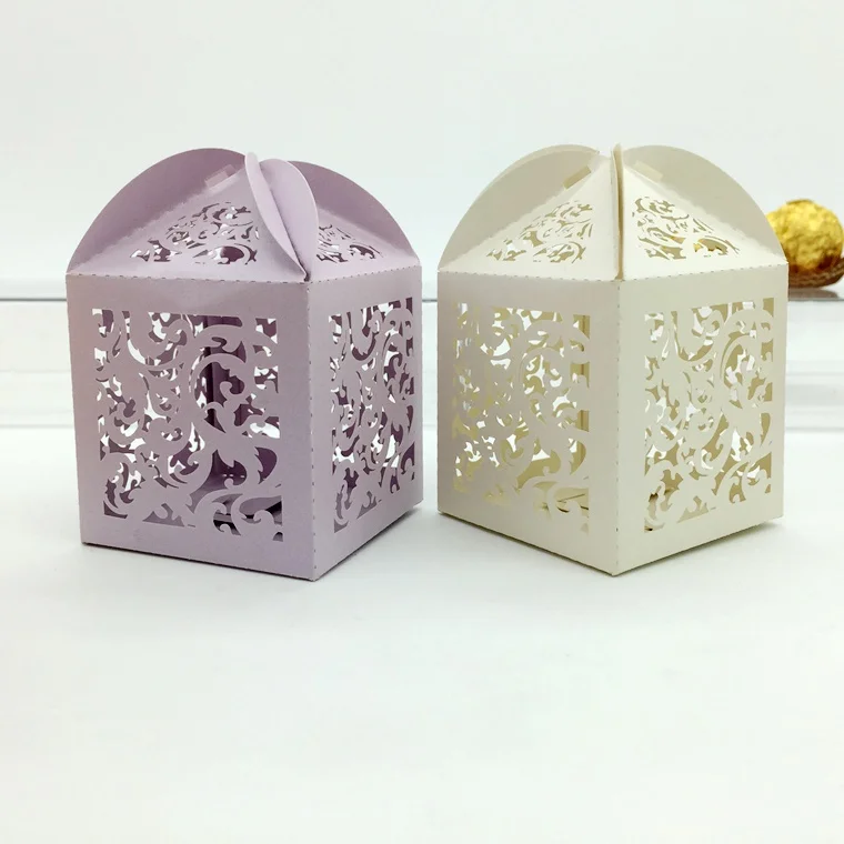 Sweetmade Cheap Chocolate Packaging Box India Floral Birthday Favor Box