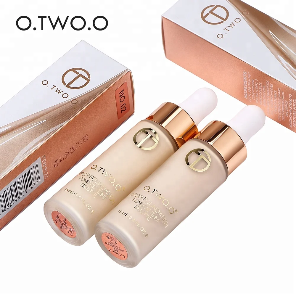 

O.TWO.O Brand Waterproof Whitening 2 Color Liquid Foundation, 2 colors