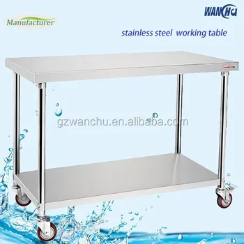 Y Estante Trabajo Bajo Plegable Inoxidable Plegable Acero Ruedas Cocina Buy mesa Mesa mesa De Con Trabajo qMpSUzGV