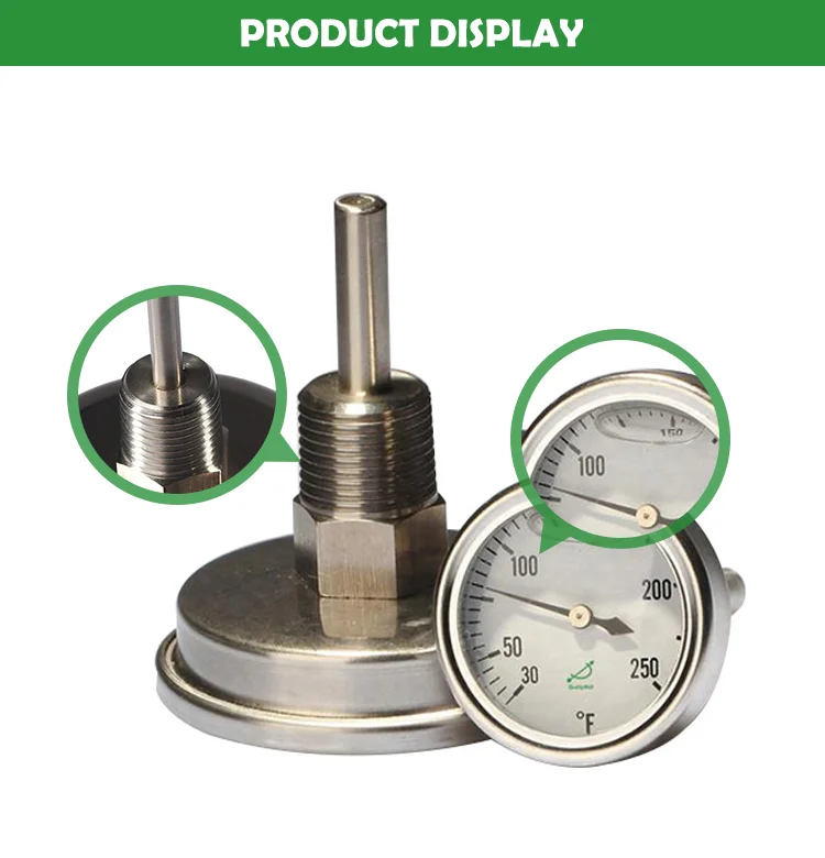 Best Price Petroleum Double Metal Thermometer Temperature Gauge Buy