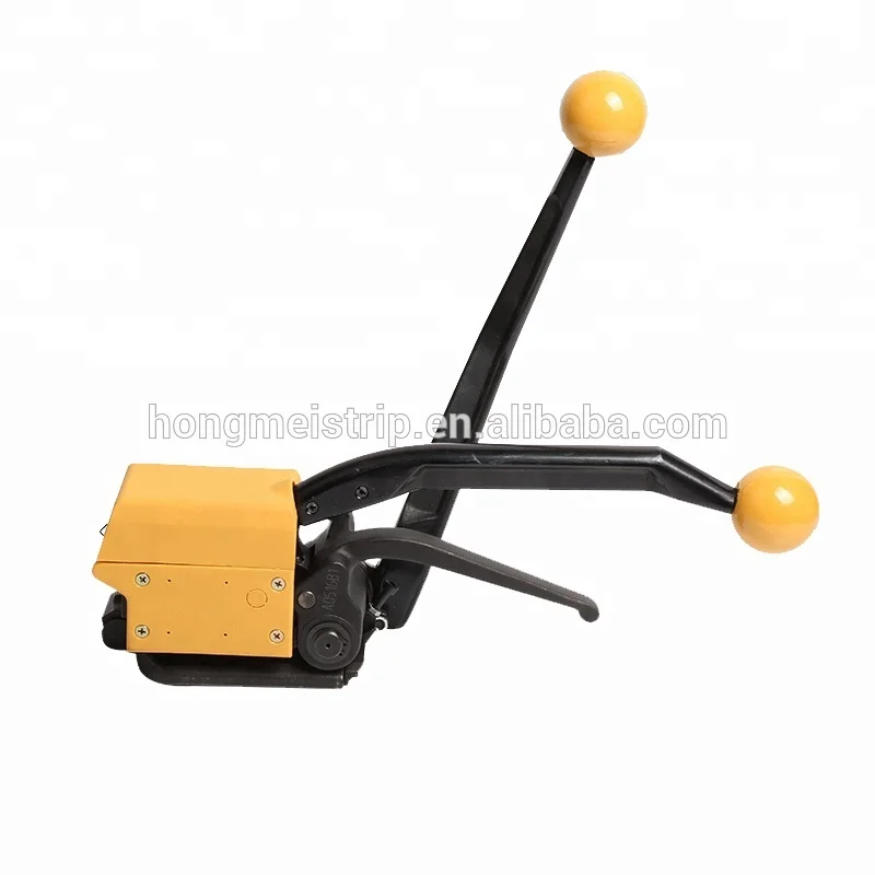 3 in 1 strapping machine packing plywood  A333 Manual sealless steel strapping tools 1/2",5/8",3/4"