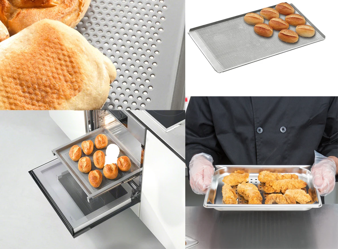 60x90cm Stainless Steel Perforated Baking Tray Buy Baking Tray