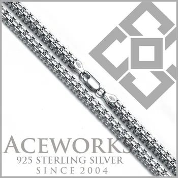 24 inch 925 sterling silver box chain 