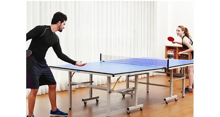 double folded portable table tennis table outdoor pingpong table