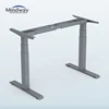 DIY power engines 3 segment rectangle sit stand up and down desk frames for office furniture