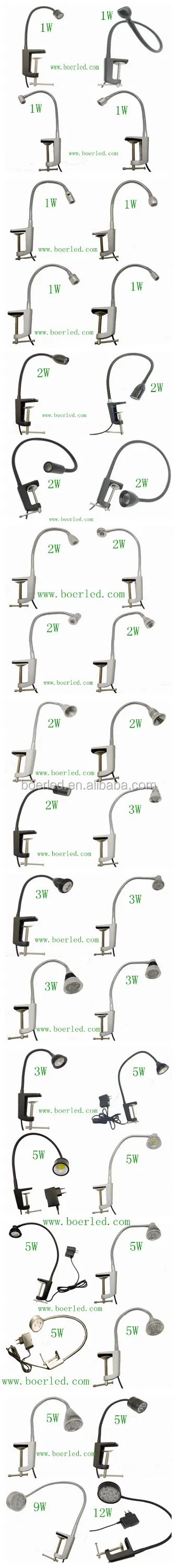 10W COB TABLE CLAMP LED GOOSENECK LIGHT