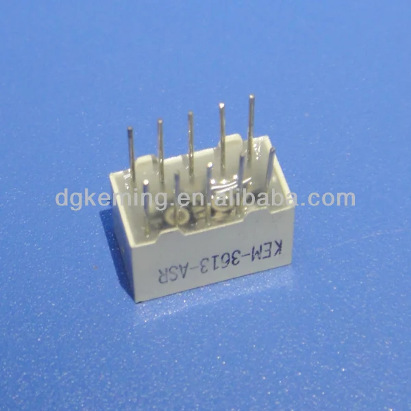 Digital display device of digital led display unit 0.36 inch 1 digit 7 segment led digital number display