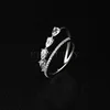 2019 New Arrivals Chinese Famous SR00720 Kenturay Trending Ladies Jewelry Products 925 Sterling Silver Rings