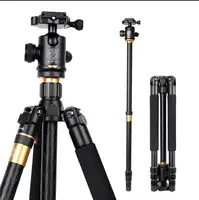 

QZSD-Q999 Professional Factory supply telescope camera tripod, camera stand with ball head portable camera monopod