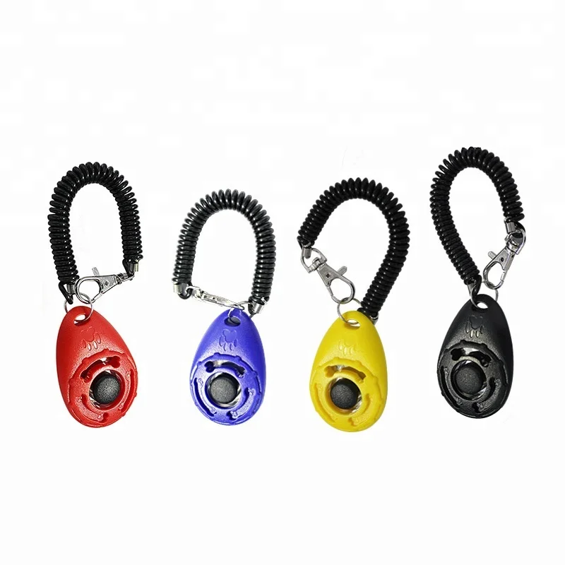 

Dog Toys New Arrival Plastic Pet I-Clicker , Clicker Dog Training, Metal Clicker Pet Dog Training Clicker, Black,yellow,white,sky blue,orange,blue,red
