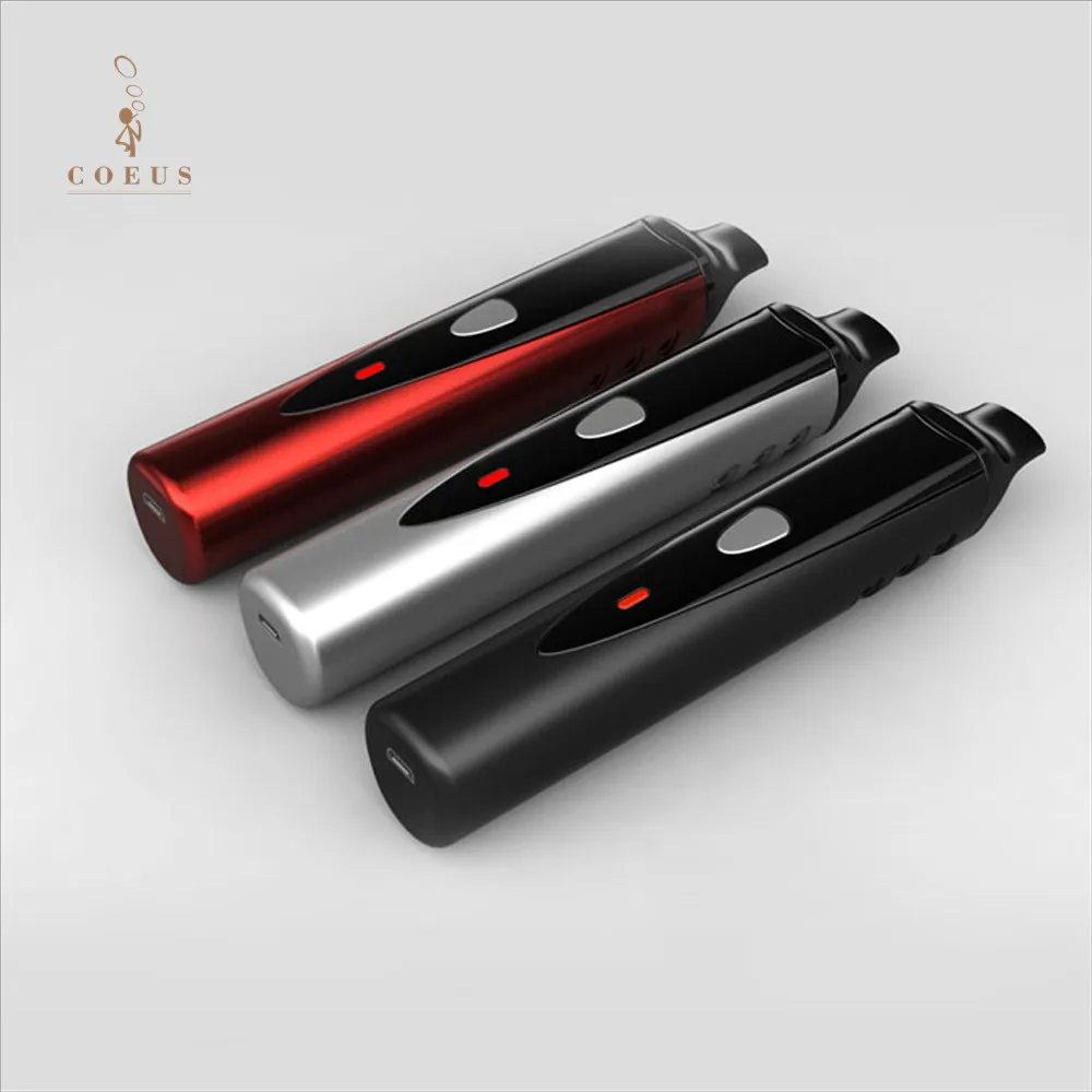 

Portable smoking herbal vape pen Titan 1 dry herb vaporizer, Red,black,silver