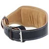 Professional exercise leather weight lifting belt webbing for men