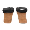 small, medium or large textured leather hand grips