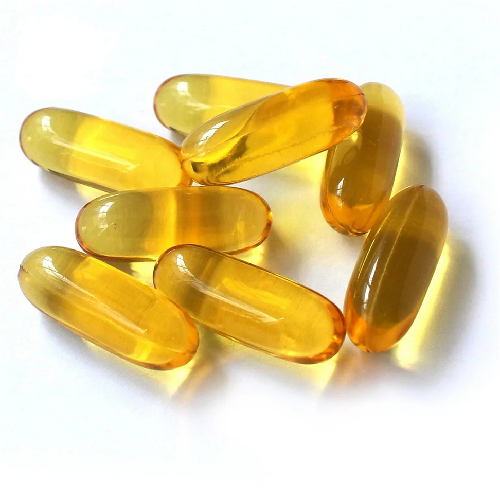 
Nutrition supplement fish oil softgel with lemon oil flavor 