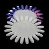 20 Tips Oval Shape Nail Art Nail Tips Color Chart Factory Price Nail Color Display Board