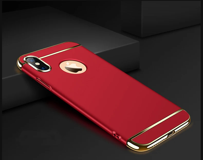 

hard phone case for iphone x pc 3 in1 mobile cover