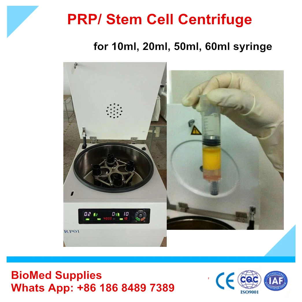 centrifuged blood
