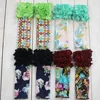 Hot sale high quality baby boot socks Floral icing ruffle girls socks