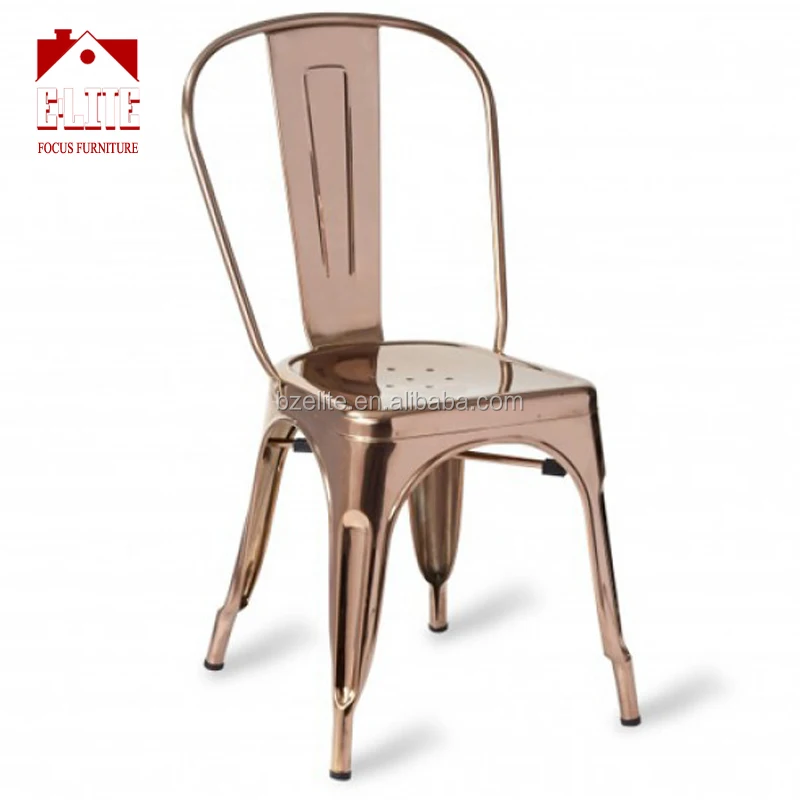 Bar Stool Iron Art High Stool Gold Bar Chair Casual Metal Chair Color Rose Gold Amazon Co Uk Kitchen Home
