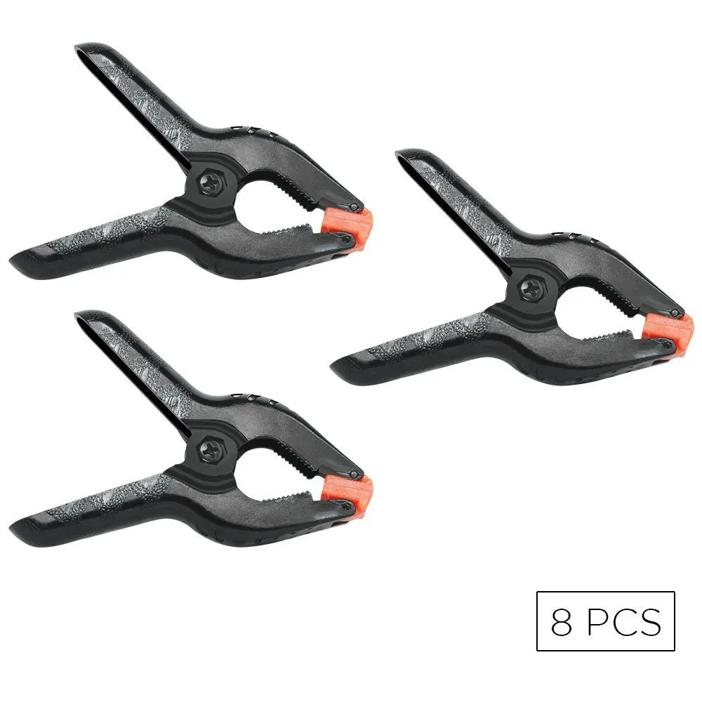 Heavy Duty Clip Photo Studio JSAG247 Paper Julius Studio 5 PCS Canvas Photography Backdrop Support Spring Clamp for Background Muslin Chromakey Screen
