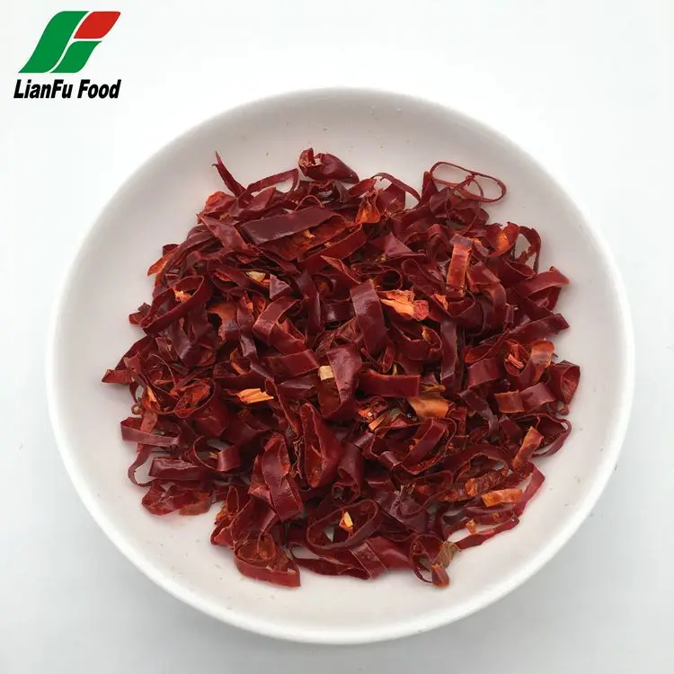 Dehydrated Vegetables Red Bell Pepper Roll For Instant Noodles Price