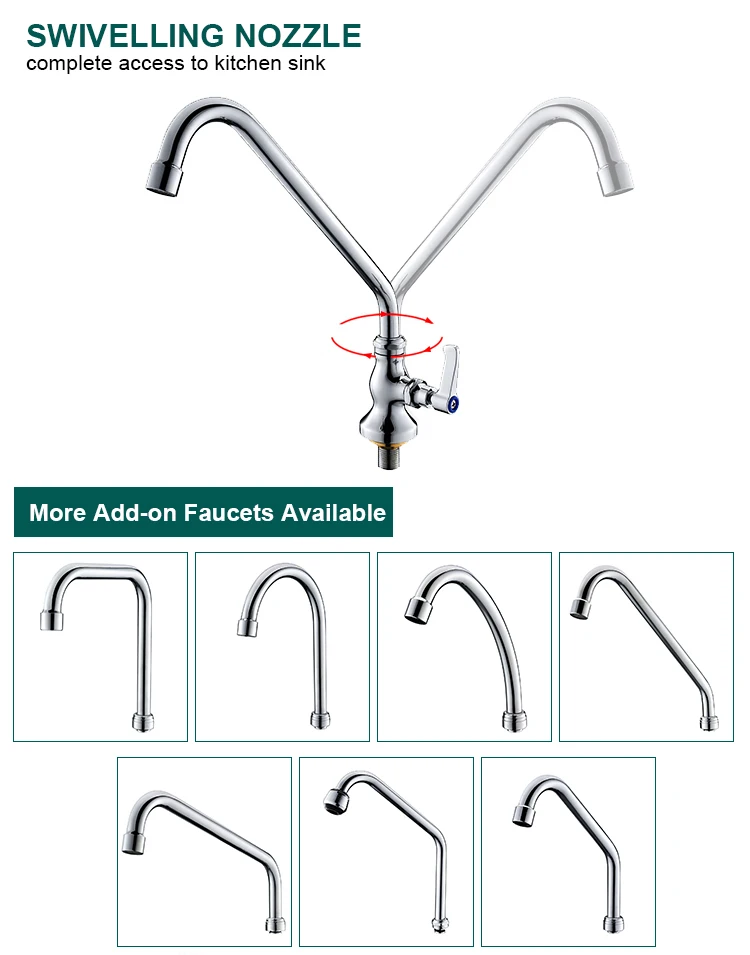 Affordable Single Hole Deck Mounted Faucet Kitchen Water Tap