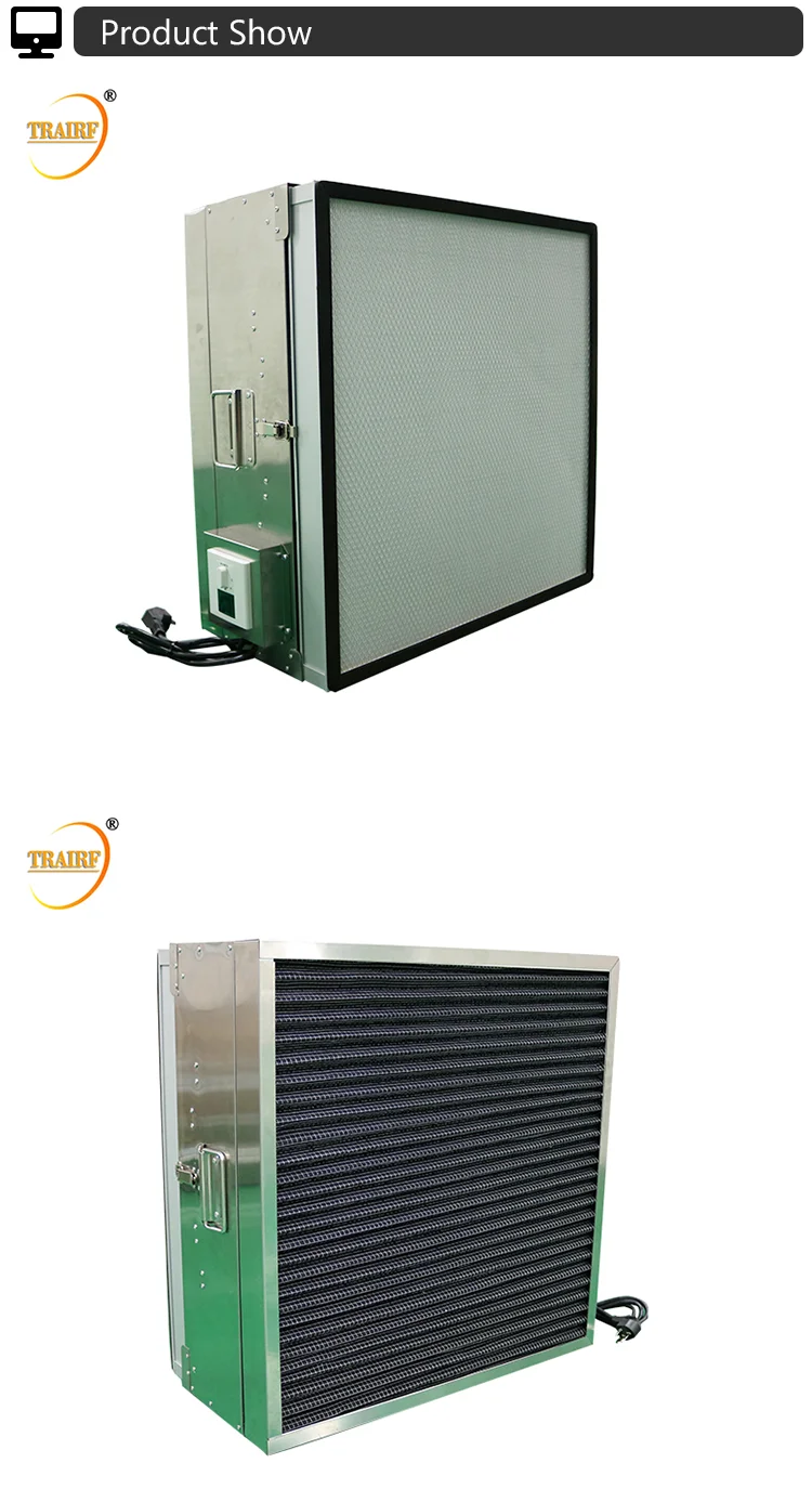 Biological Air Handling Fan Filter Unit With Activated Carbon Hepa