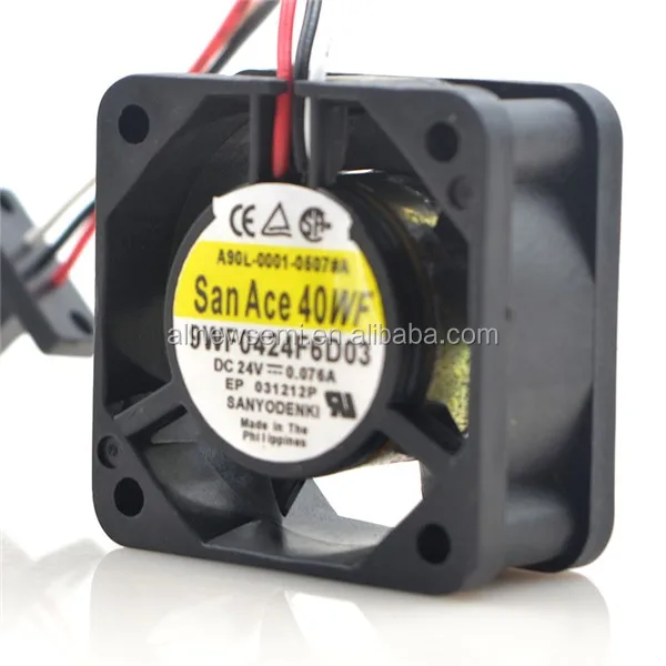Ventilateur FANUC 9WF0424H6D03A - 24V 0.08A - Neuf - Pour Refroidissement équipement Industriel