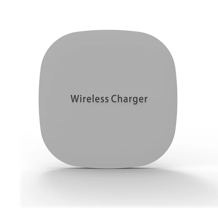Customized Logo Super Slim Round 10W Invisible Wireless Charger
