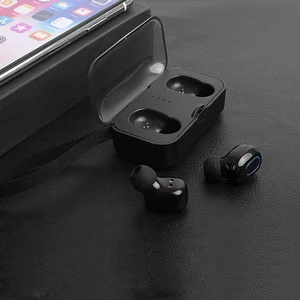 New products 2019 true wireless bluetooth v5.0 earbuds TWS earphones mini auriculares inalambricos audifonos