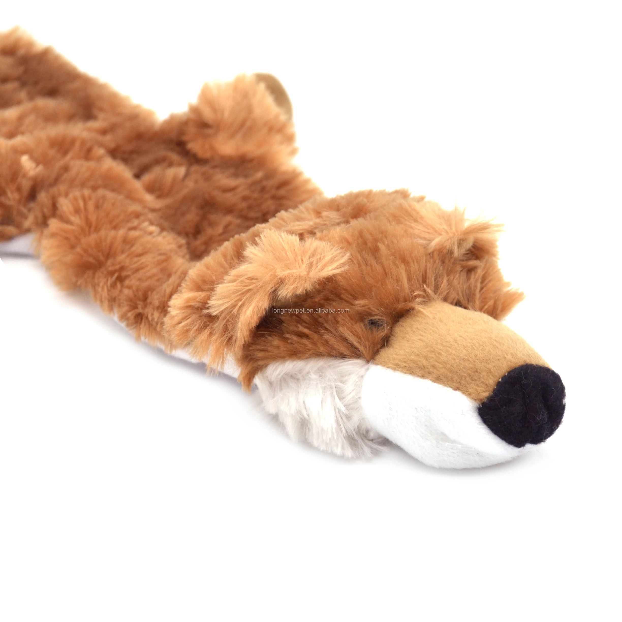 stuffed fox dog toy