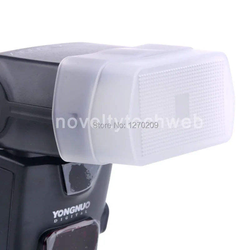 uxcell Soft Box Flash Diffuser White Bounce Softbox Cover for Canon 430EX