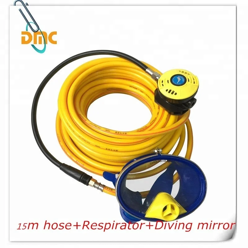 

2018 new product 30 meter hookah line diving respirator with full face mask