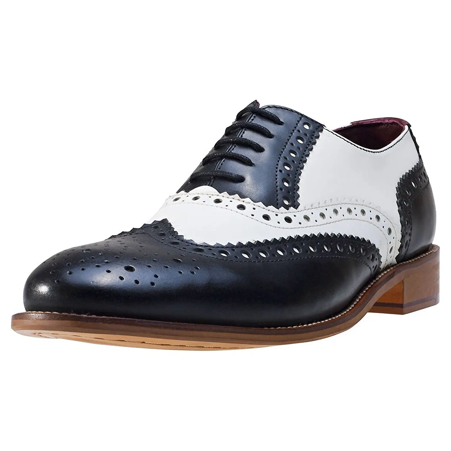 Buy MENS BROGUE GATSBY 20s 30s SPATS JAZZ GANGSTER PIMP SHOES Fancy ...