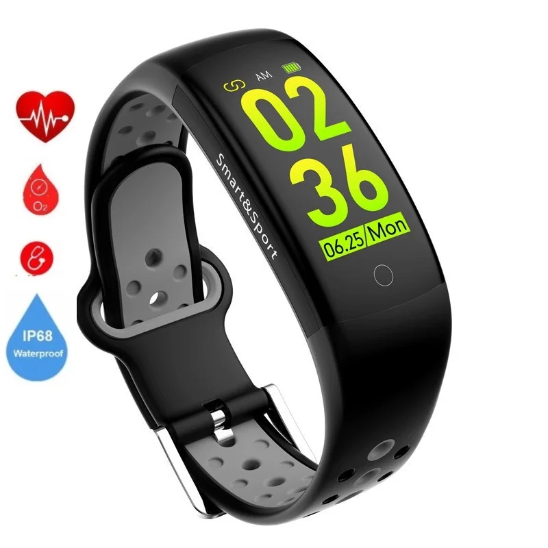 

OEM ODM Activity Fitness Smart Bracelet Wearable Activity Tracker With Heart Rate Monitor, Customized colors