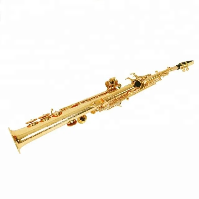 
Accept OEM Dasheng Music DSSS-711 Chinese Cheap Wind Instrument Soprano Saxophone 