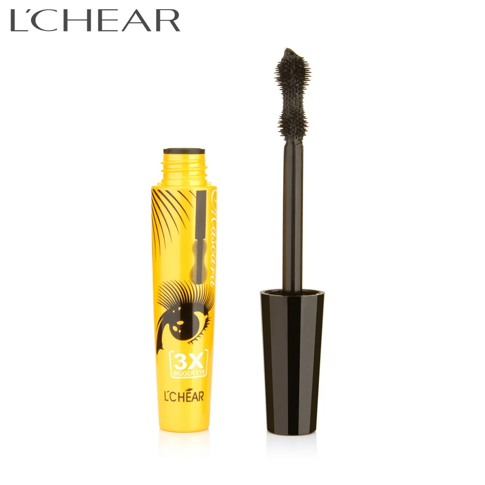 

LCHEAR Permanent Unique Waterproof Eyelash Extension Wholesale3D Fiber Lash mascara for eye, Single-color