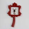 Red Maple Specimen Handle Viewer with Real Insect Embedded in Acrylic For Children's Early Education and Science Lesson Ideas
