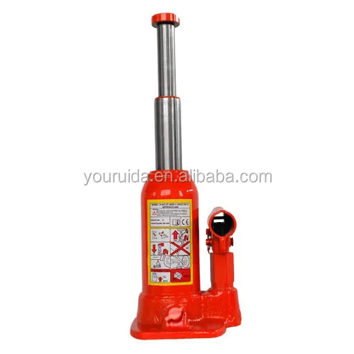 Two Stage Hydraulic Bottle Jack Double Ram/lift Mini Small Oil Auto And