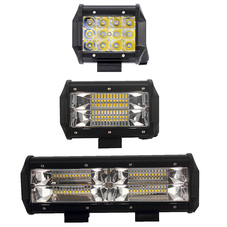 Truck Offroad Car Roof Top Led Driving Light Bar 72w 5 Inch Mini Led