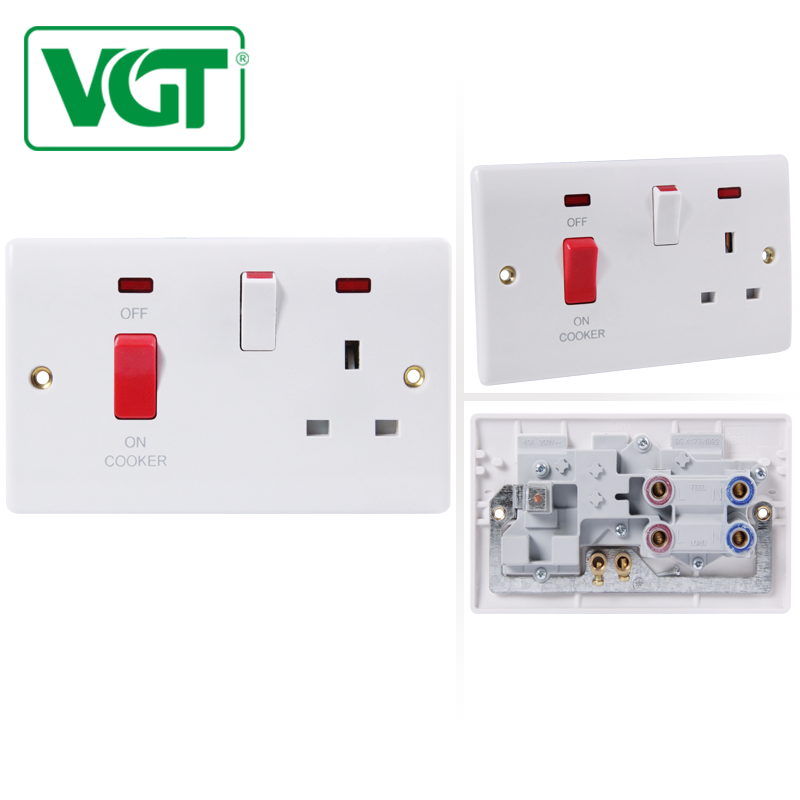 High Precision 45a White Cooker Bg B845 Cooker Electrical Switches And