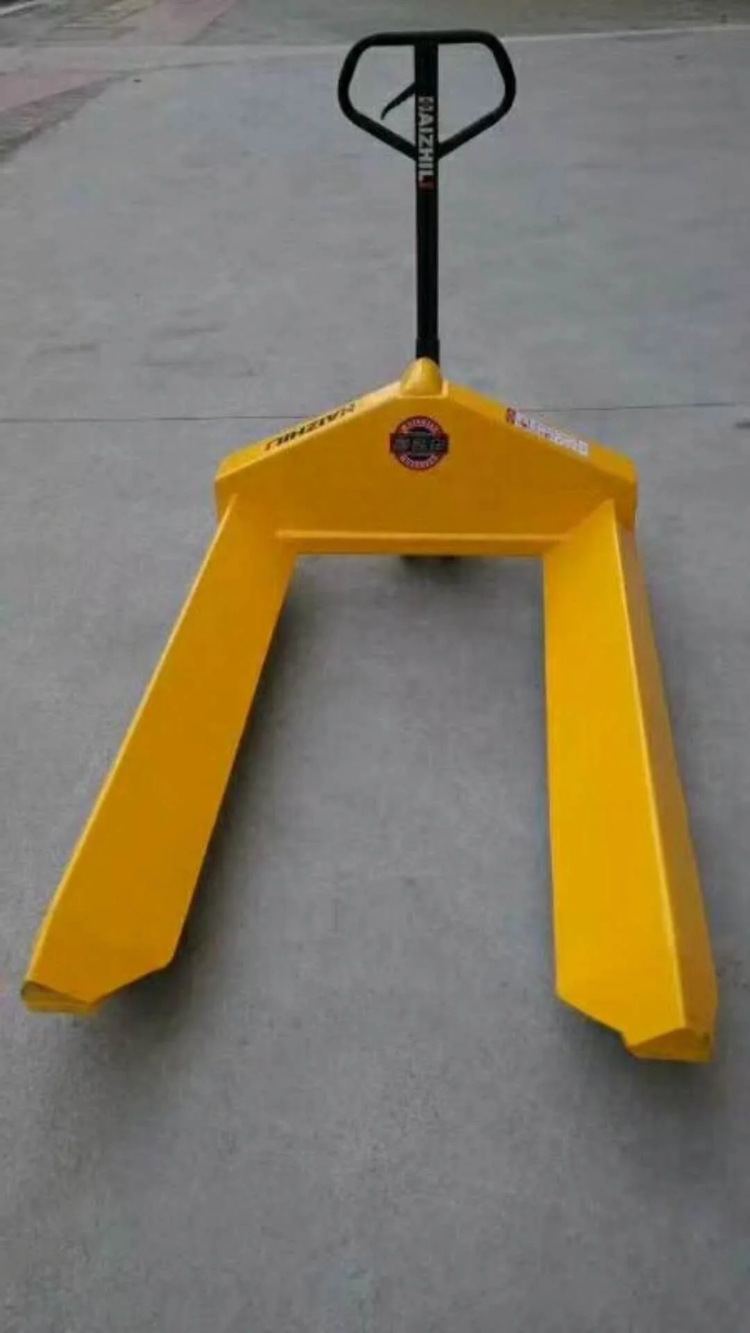 Textile Paper Steel Reel Core Cylinder Roll Mover Pusher Hand Pallet