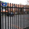Hot China Products Wholesale Top Grade Cheapest Picket Palisade Fence Gate