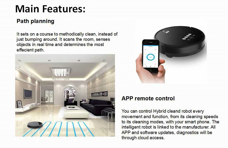 Tuya Robot Aspirateur Laveur Avec L'application Wi fi Tuya Robot Aspirateur Laveur Avec L'application Wi fi