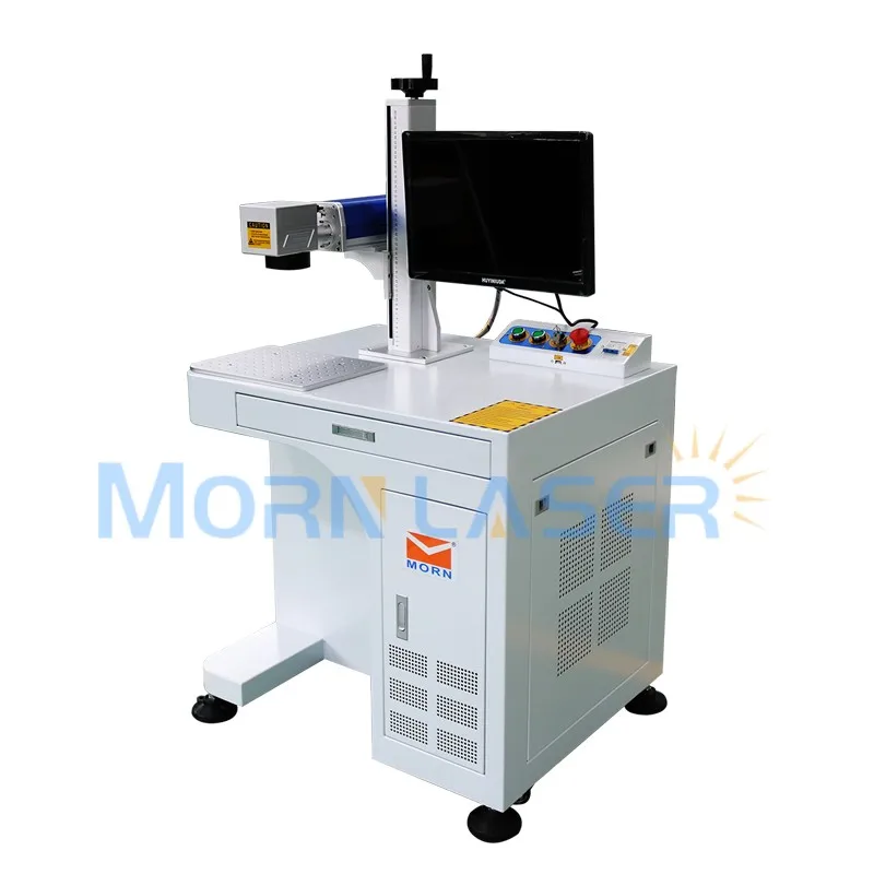 Morn Laser Mopa Fiber Laser Marking Machine Marking Color On Metal 20w Buy Laser Printer For 