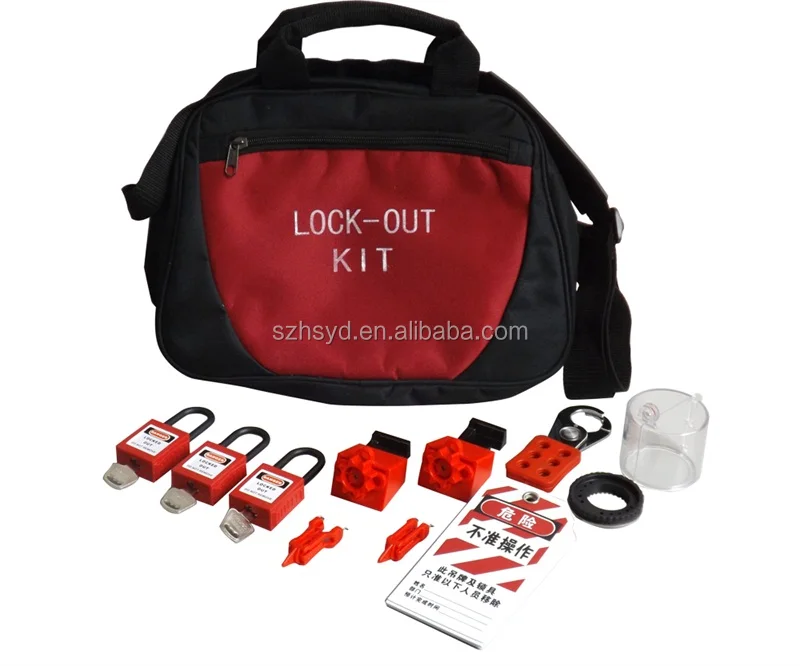 Personal Lock Kit Safety Lockout Bag Portable Lockout Tagout Kit Buy Lockout Station,Lockout