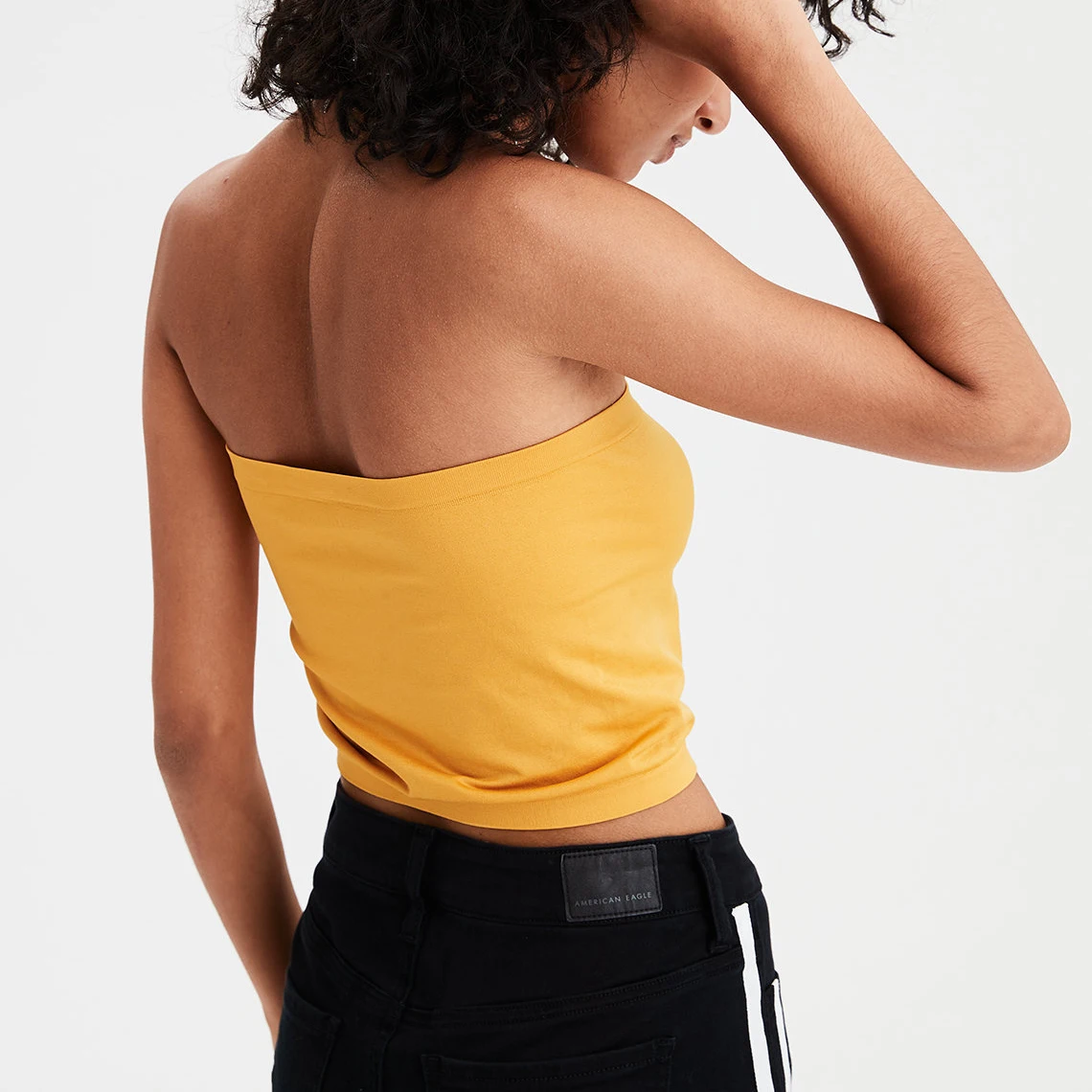 Oem Customized Wholesale Women's Seamless Tube Top With Strapless Style