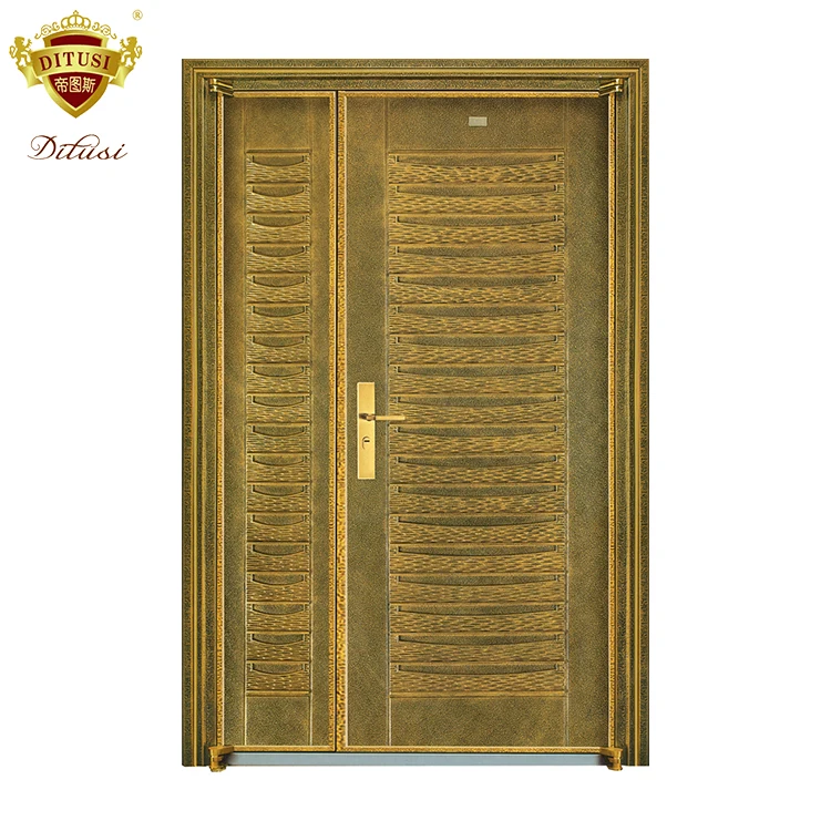 Новые товары high gloss внешняя вилла медь дверь пуленепробиваемая дверь JH708