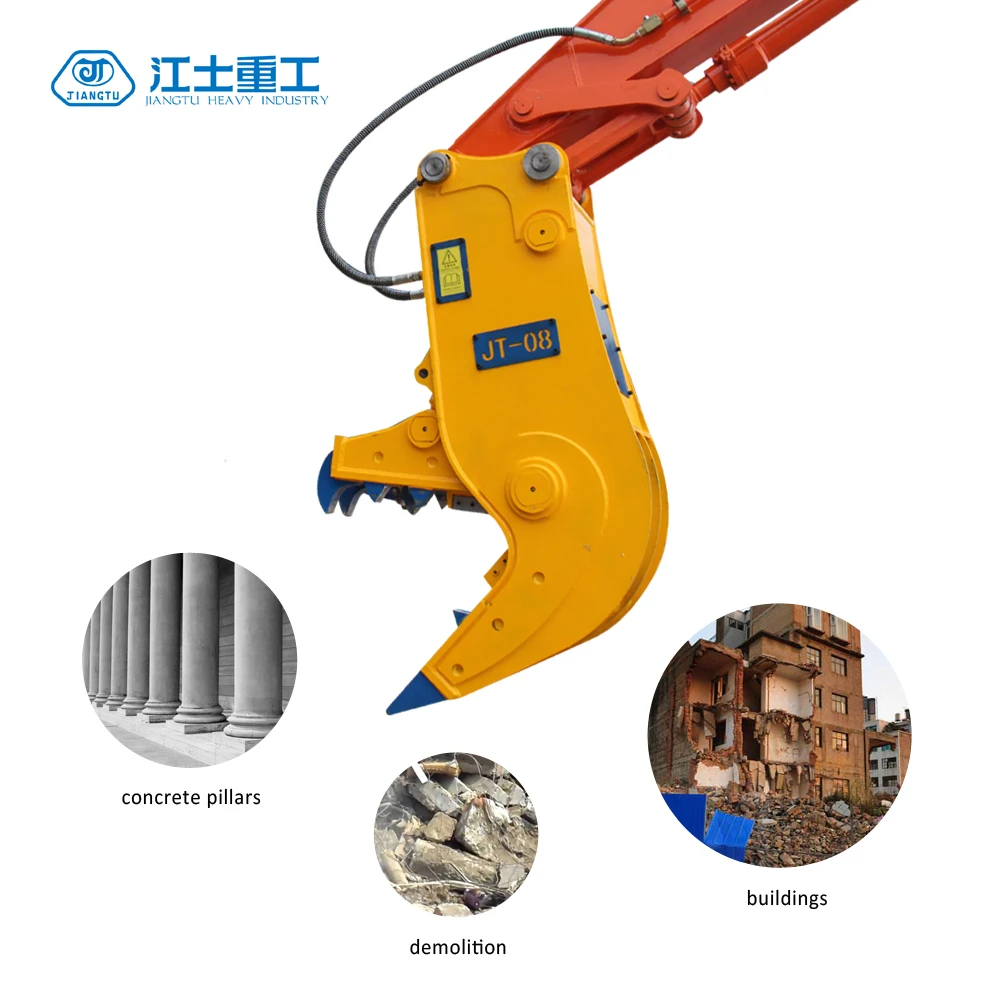 
Hydraulic Demolition Crusher and Pulverizer Attachments for Excavator 